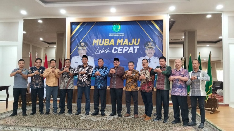 Komisi Informasi Sumsel ke Muba (1)